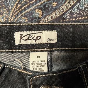 SIZE 13 JUNIOR JEANS